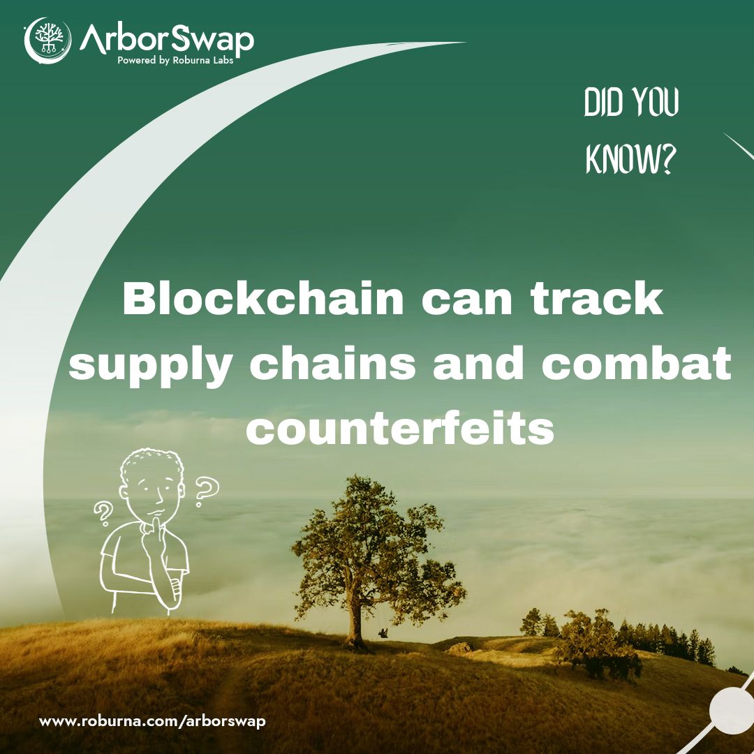 💭 Did you know?

👉 Blockchain can be used to track supply chains and combat counterfeits.

🔥 The immutability of the blockchain can be leveraged to record certain data into the blockchain and monitor them across a supply chain.

#BlockchainFacts #Supplychain