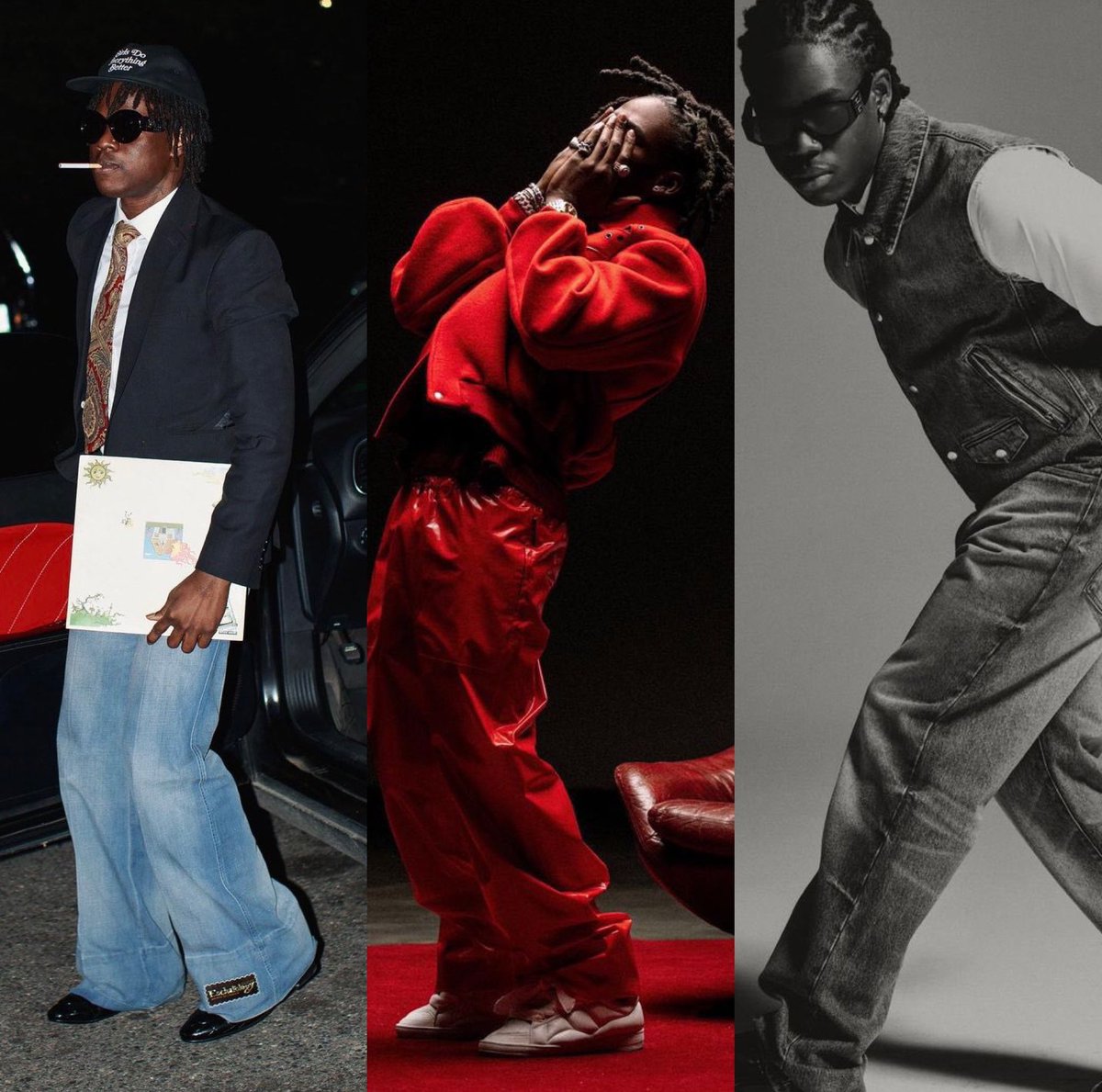 NoteSphere's tweet image. NoteSphere’s most stylish man in 2023: Rema 💜