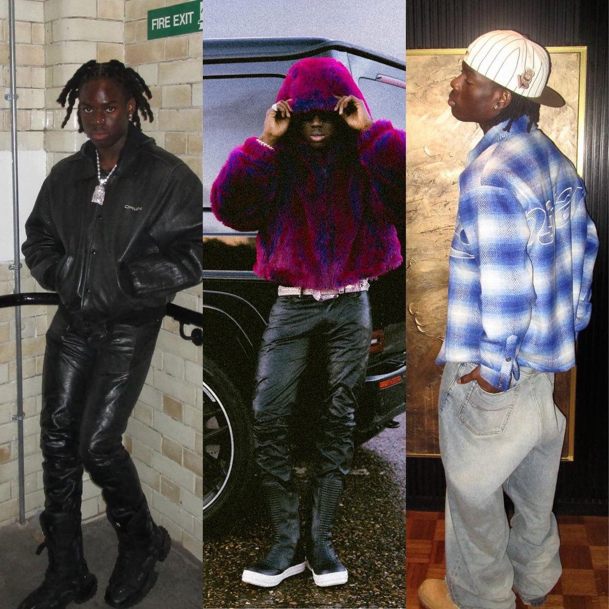 NoteSphere's tweet image. NoteSphere’s most stylish man in 2023: Rema 💜