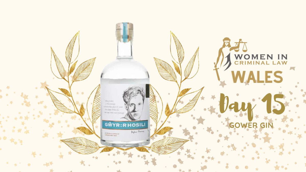 DAY 15 our penultimate day! Who’s for a Welsh tipple?! It’s been great seeing WICL expand into Wales and today’s prize is some fabulous Welsh Gwyr gin donated by the Wales and Chester Circuit. Comment your name below by 6pm and make sure you’re a member! Good luck 🎄