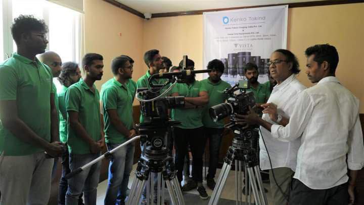 Shri. GP Krishna, DOP.  making a test shoot using new lenses with various parameters, with Muybridge Students...

#MuybridgeFilmSchoolChennai | #cinematography | Gp Krishna | #FilmInstitute | #FilmSchool | #MuybridgeFilmSchool | #ChennaiFilm | #TokinaVistaPrimeLenses | #