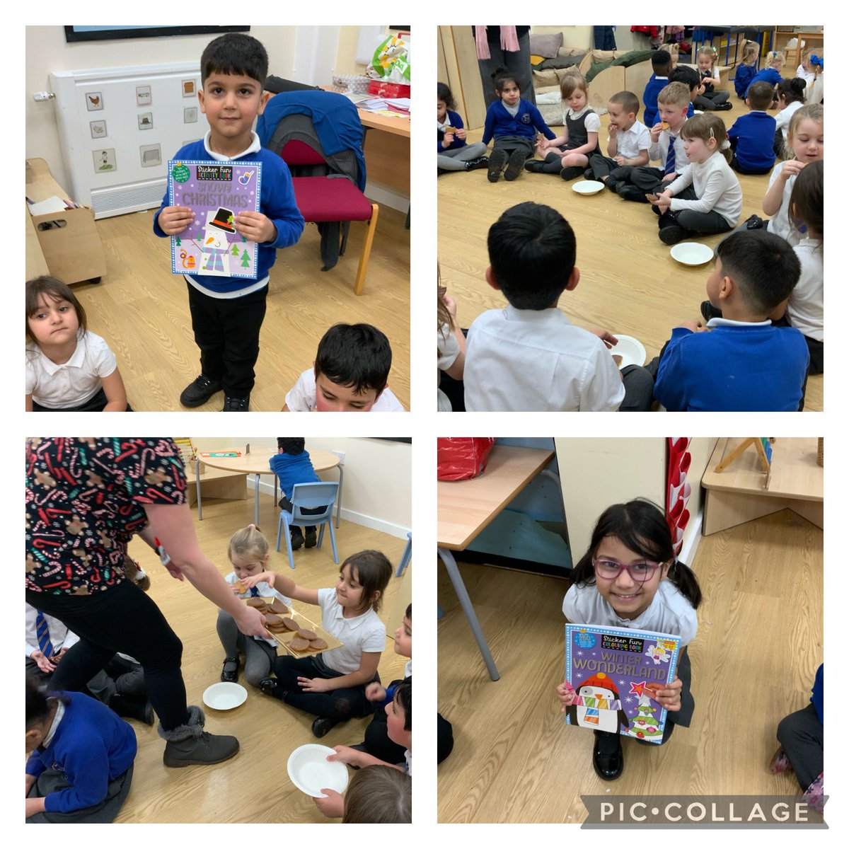 The EYFS children had a great time at the christmas party yesterday. They all had beautiful manners at party food time and we had some incredible dance moves 🕺🎄
