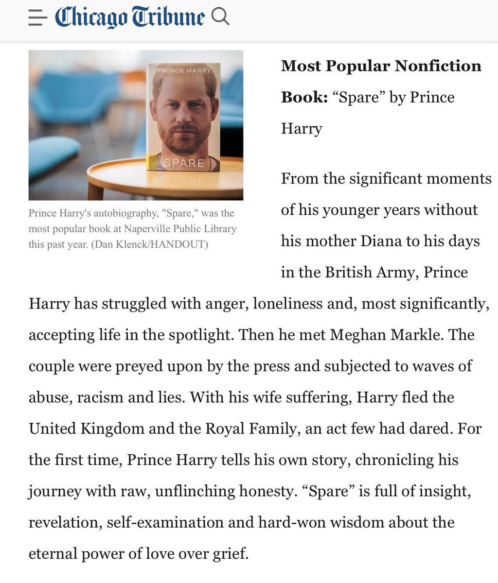 #Spare  #SparebyPrinceHarry 
#PrinceHarryWon