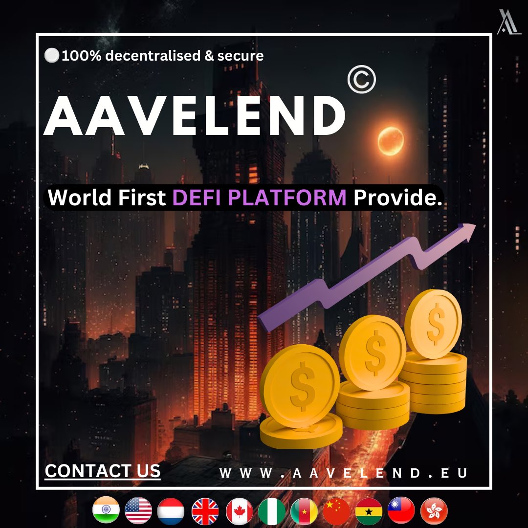 CoreBitGPT's tweet image. AAVELEND
World First DEFI PLATFORM Provide.