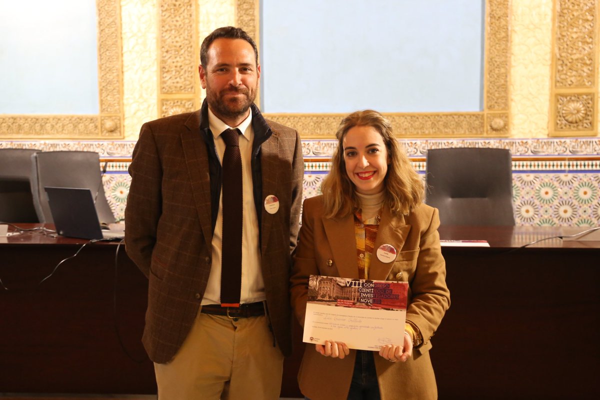 😍🏆 Enhorabuena a Lucía Guerrero (@SoilCordoba) por ser una de las ganadoras al reconocimiento a la mejor comunicación de #NovelesUCO 🥳🥳 y a todos y todas las participantes por vuestro trabajo 👩🏻‍🔬👨🏻‍🔬 La cantera de @Univcordoba viene pisando fuerte 💪🏻 uco.es/servicios/actu…