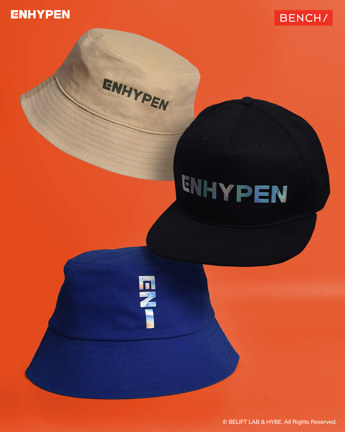 BENCH on X Hats off to the weekend vibes Elevate your style with our latest ENHYPEN licensed caps and bucket hats. Shop now and bring extra flair to your wardrobe. View the list