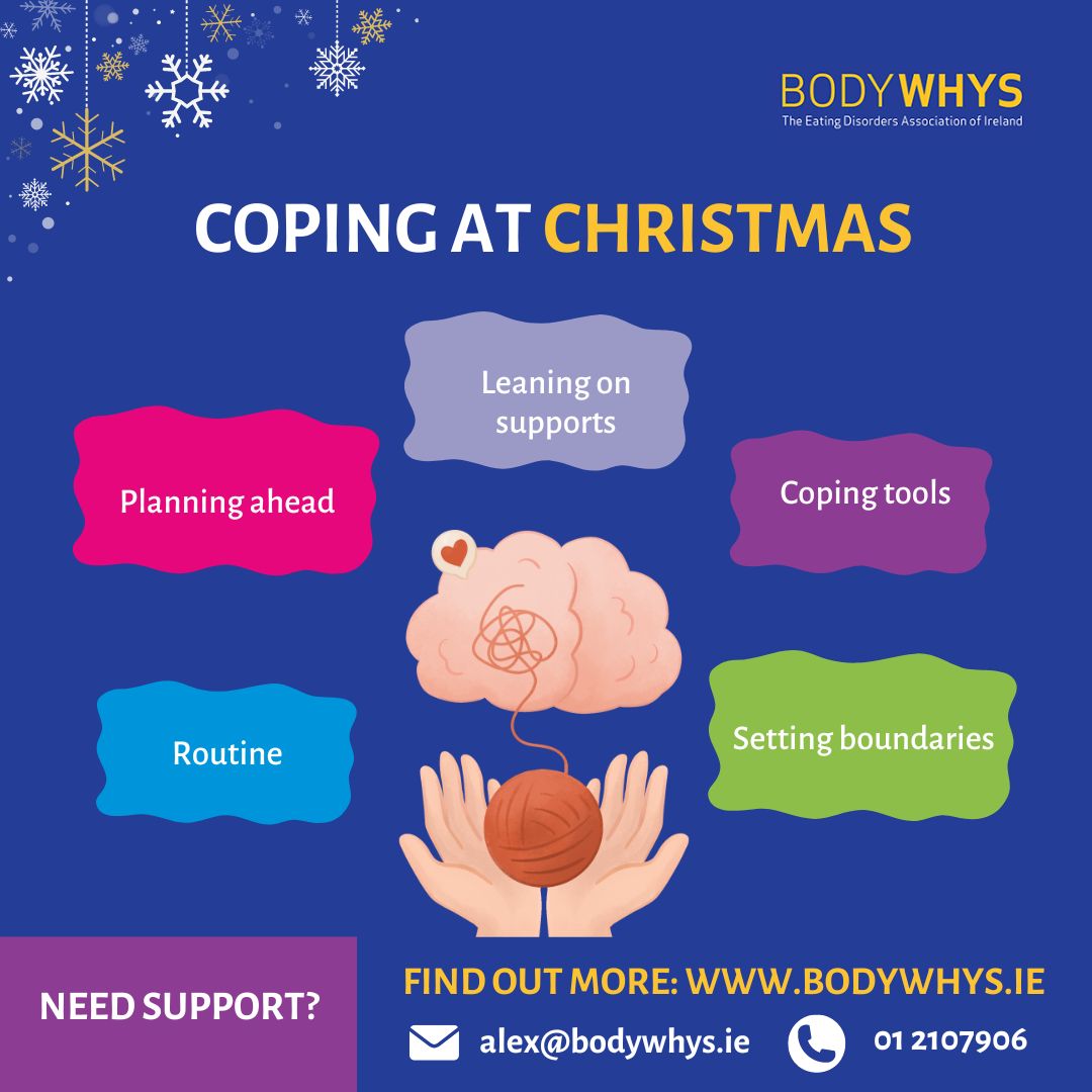 Need support? We are here to listen. ✉alex@bodywhys.ie 💻bodywhys.ie Find our Christmas resources here: linktr.ee/bodywhys