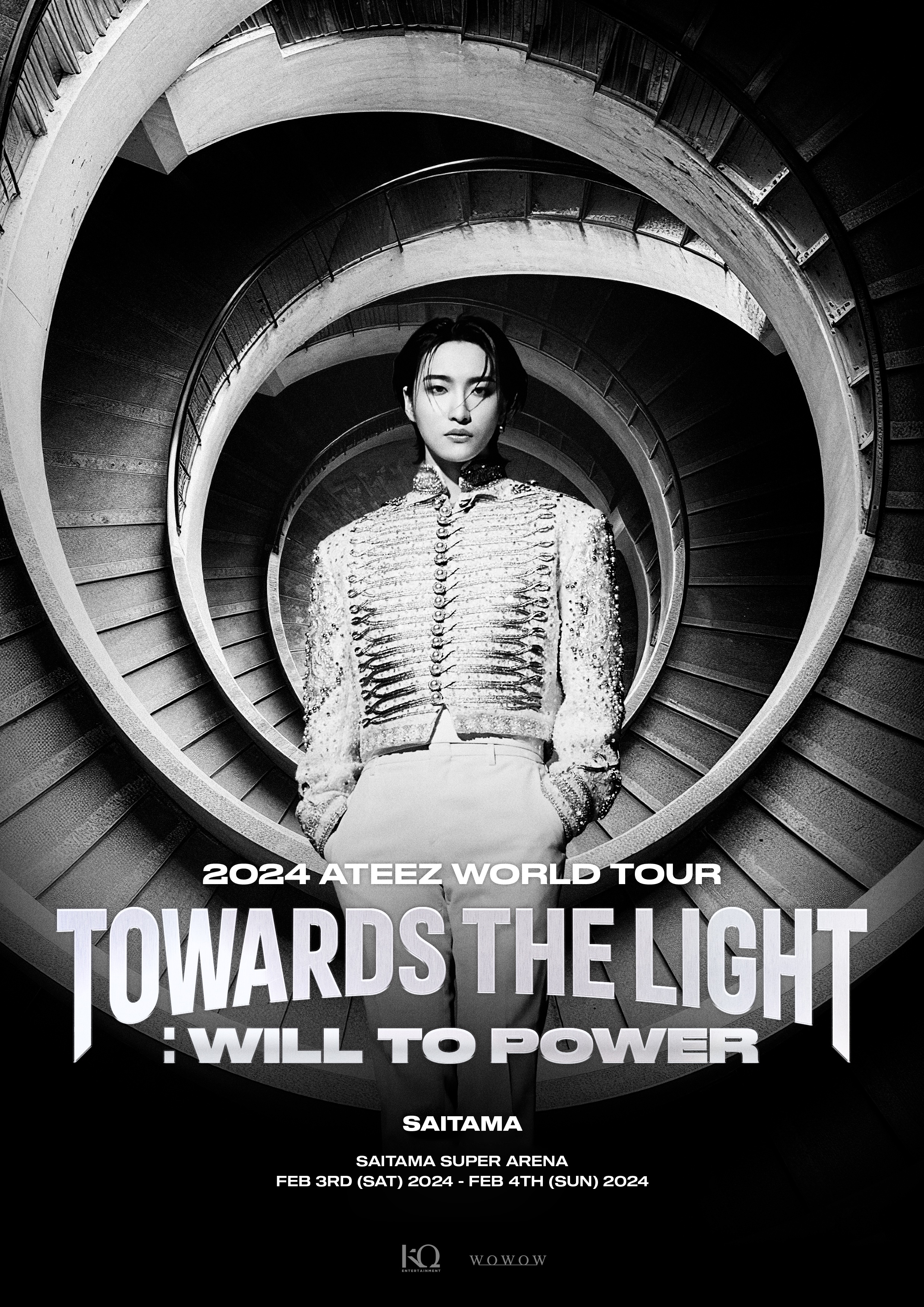 サン ATEEZ 2024 WORLD TOUR IN SEOUL KQ特典 ATEEZ - 2024 WORLD TOUR 'TOWARDS THE LIGHT : WILL TO POWER