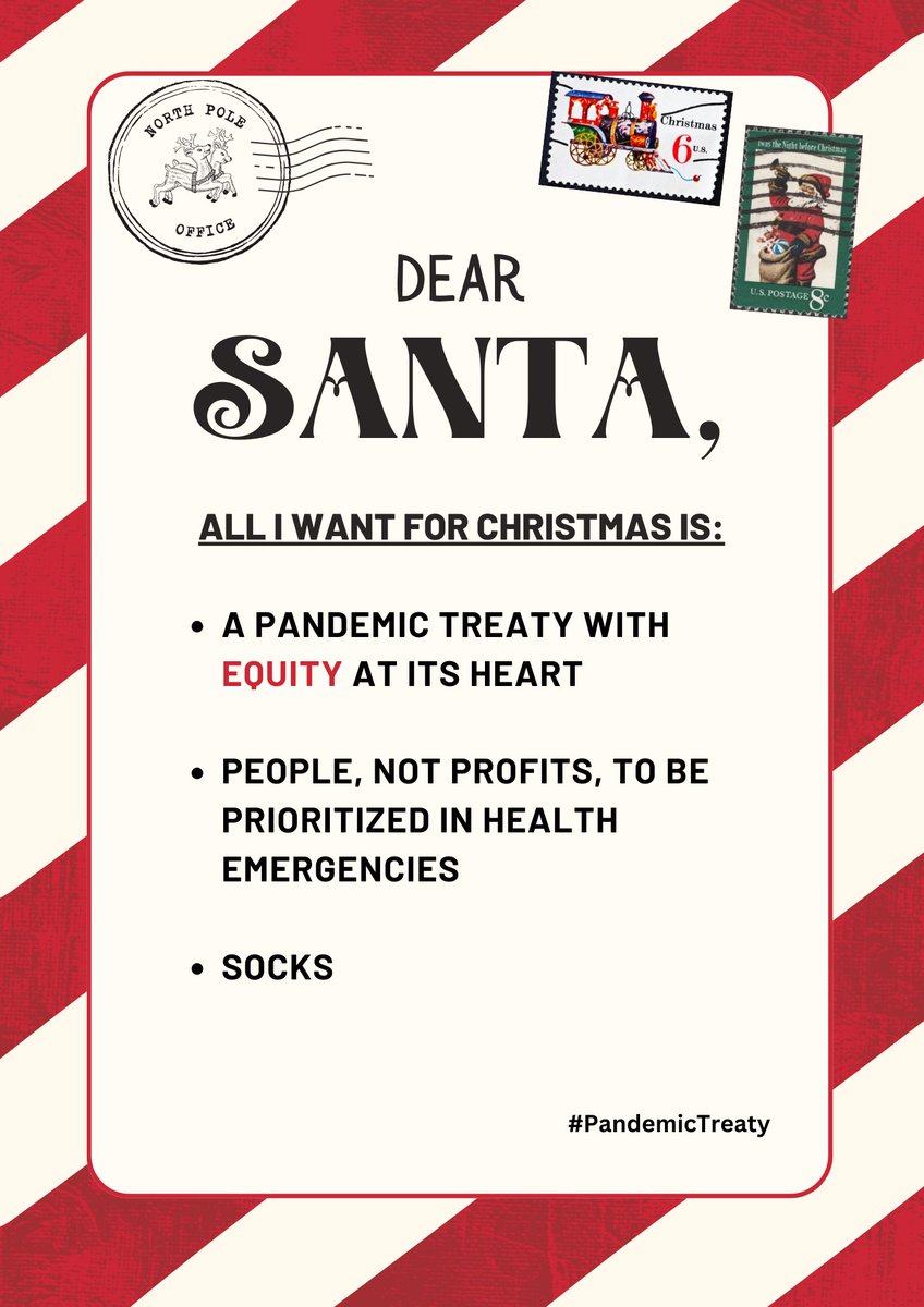 All I want for Christmas is…

#PandemicTreaty #NeverAgainIsNow 
@peoplesvaccine