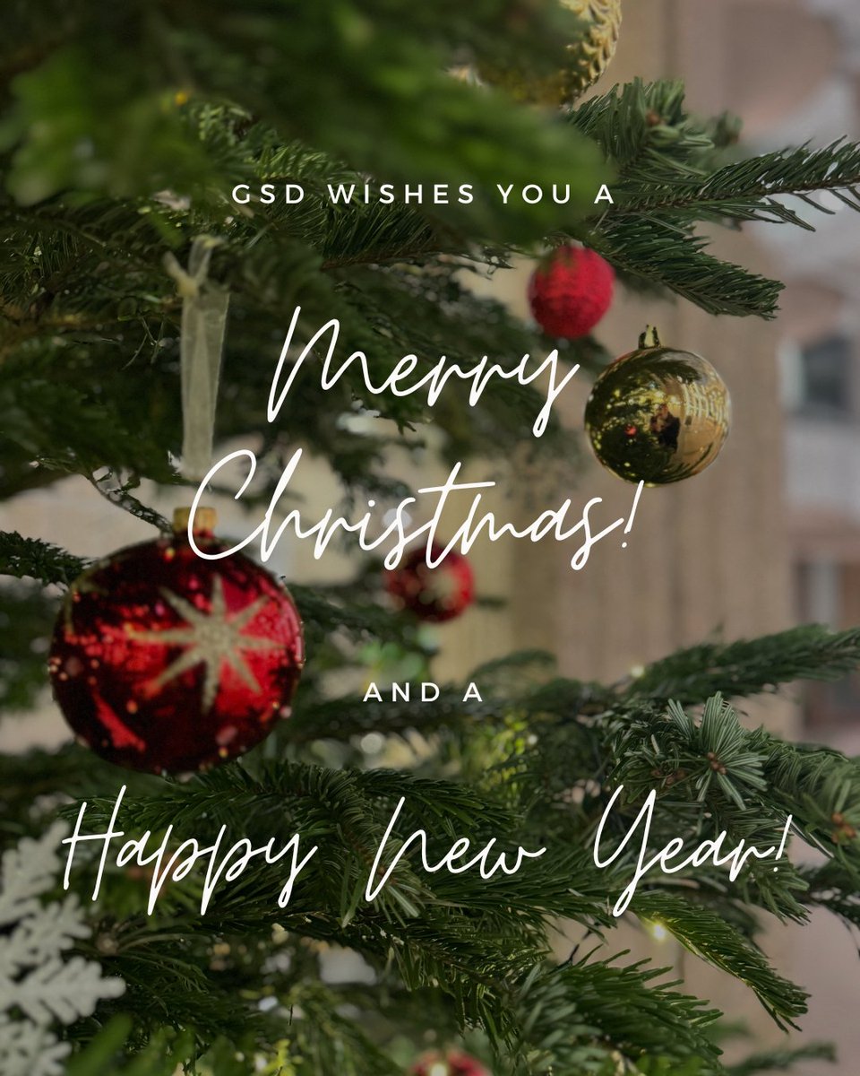 GSD wishes you all a Merry Christmas filled with joy, warmth, and cherished moments. May the New Year ahead bring endless possibilities, happiness, and success. Thank you for being a part of our GSD community!☃🎄 #geneva #switzerland #hapypnewyear #seasongreetings