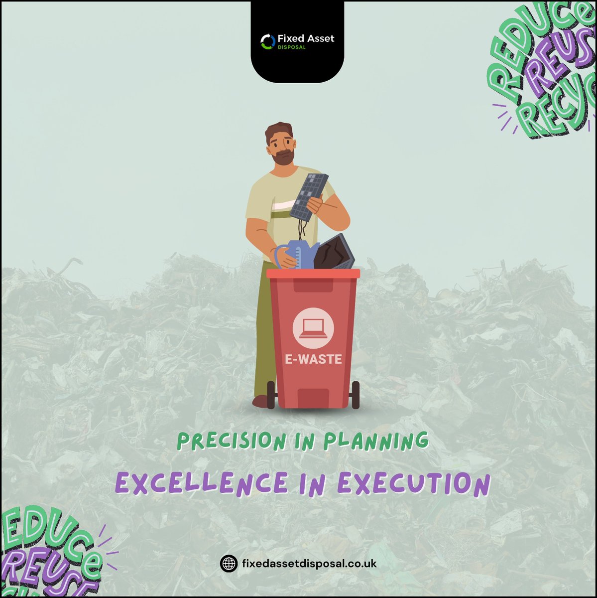 Precision in Planning, Excellence in Execution – where strategy meets success with flawless precision. 💼✨

#StrategicSuccess #ExcellenceUnleashed #ITRecycling #DataDestruction #WEEEManagement #EwasteDisposal #GreenTechRecycling #SustainableIT #CertifiedRecycling