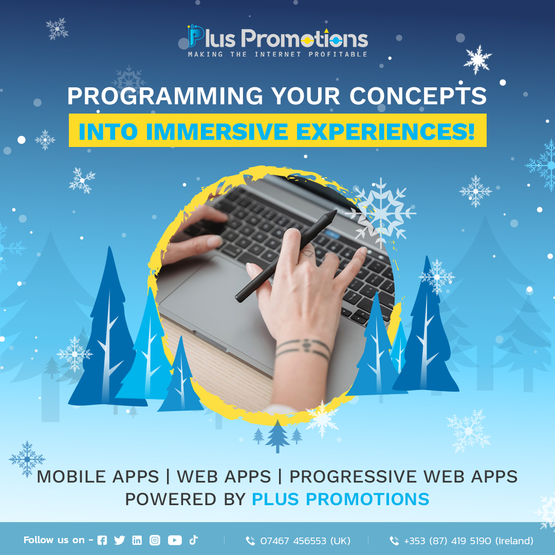 plus_promotions's tweet image. Mobile apps. eCommerce Apps. Partner with Plus Promotions and explore the endless horizons of app development - where innovation meets amazing experiences! 💡✨
#mobileappdevelopmentservices #webappdevelopmentservices #mobileappsdesign #ecommerceappdevelopment #progressivewebapps