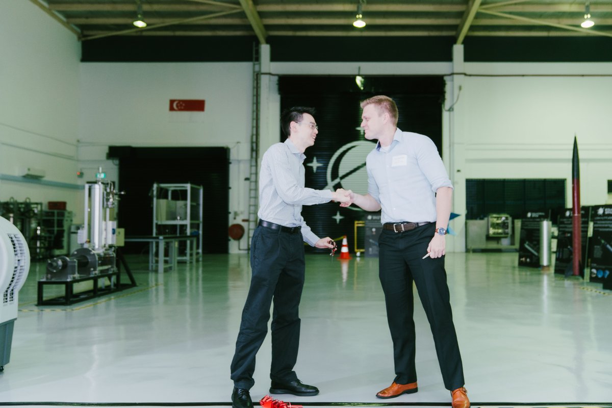 🚀🚀🚀New HQ Opening Ceremony!🚀🚀🚀

Equatorial Space is thrilled to reveal its new, 12,000 square foot Headquarters in Singapore.

We wish to thank Mr Jonathan Hung, the Executive Director of the Office for Space Technologies &amp; Industry (OSTIn) for being our Guest of Honour!