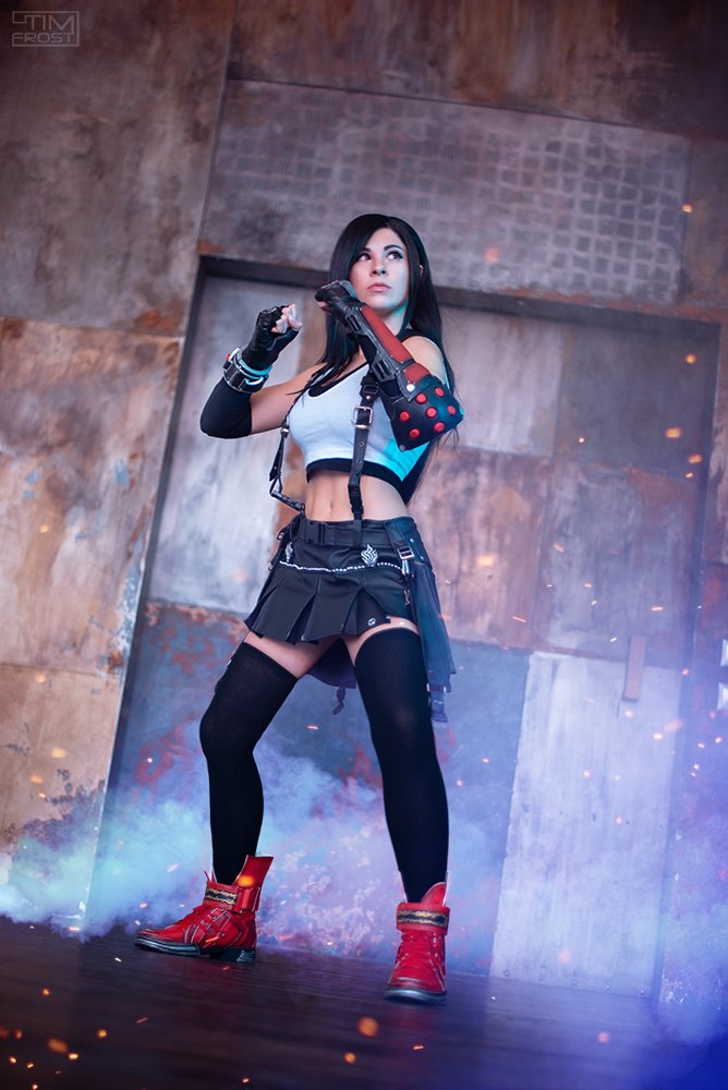 I am still so proud of how detailed and accurate my Tifa is! #TifaLockhart