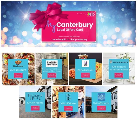 Not one, not two, but SEVEN new MyCanterbury deals have just landed! Taco Bell, No.10 Bar, Paxton & Whitfield, The Chinashop, Plan Burrito, Pilgrims Hotel and Castle House Hotel are all offering cracking deals to anyone who shows a MyCanterbury card at their venue.
