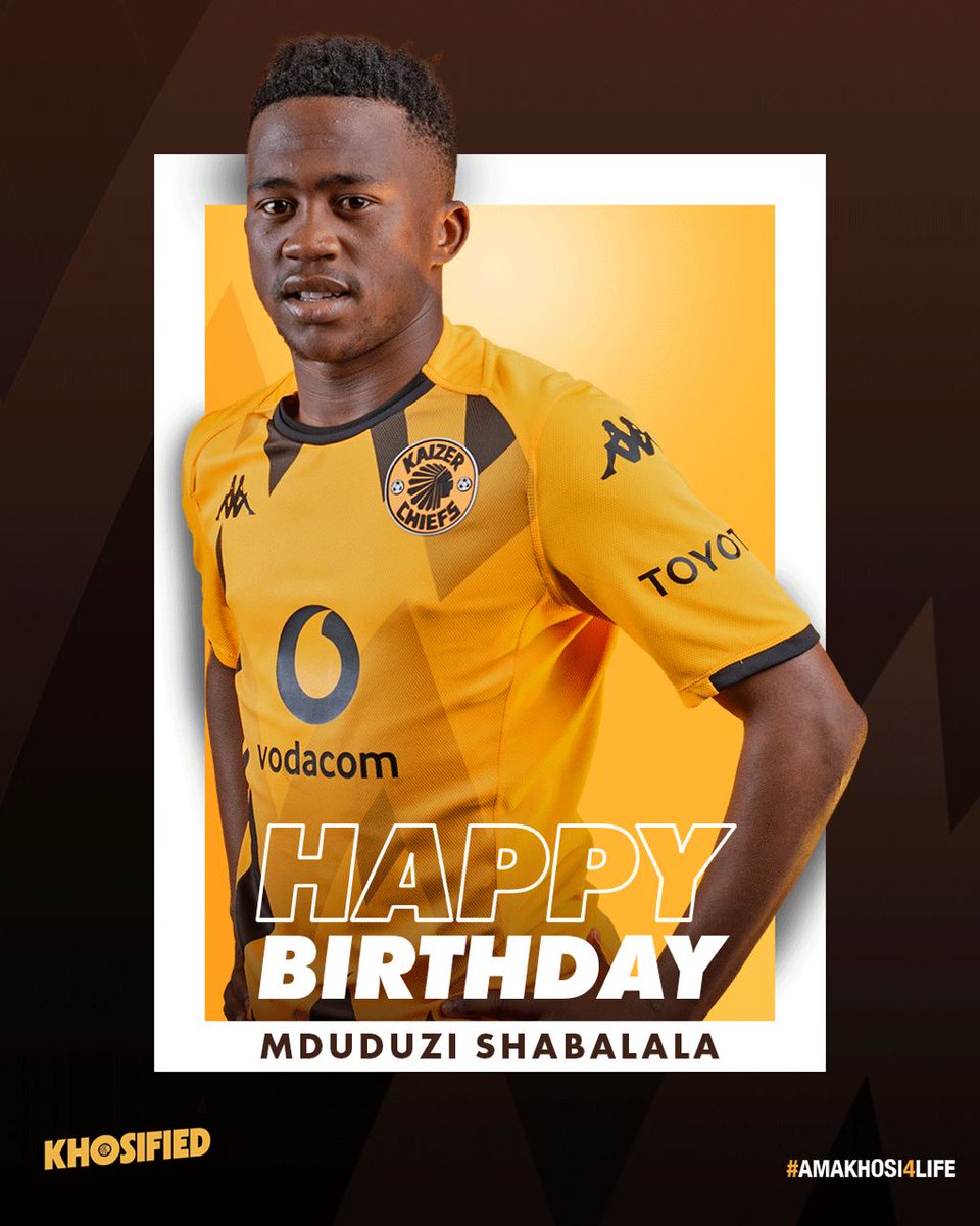 Happy Birthday Mduduzi! We hope that you will have an amazing day ❤️✌️ #ShabalalaBirthday #Amakhosi4Life