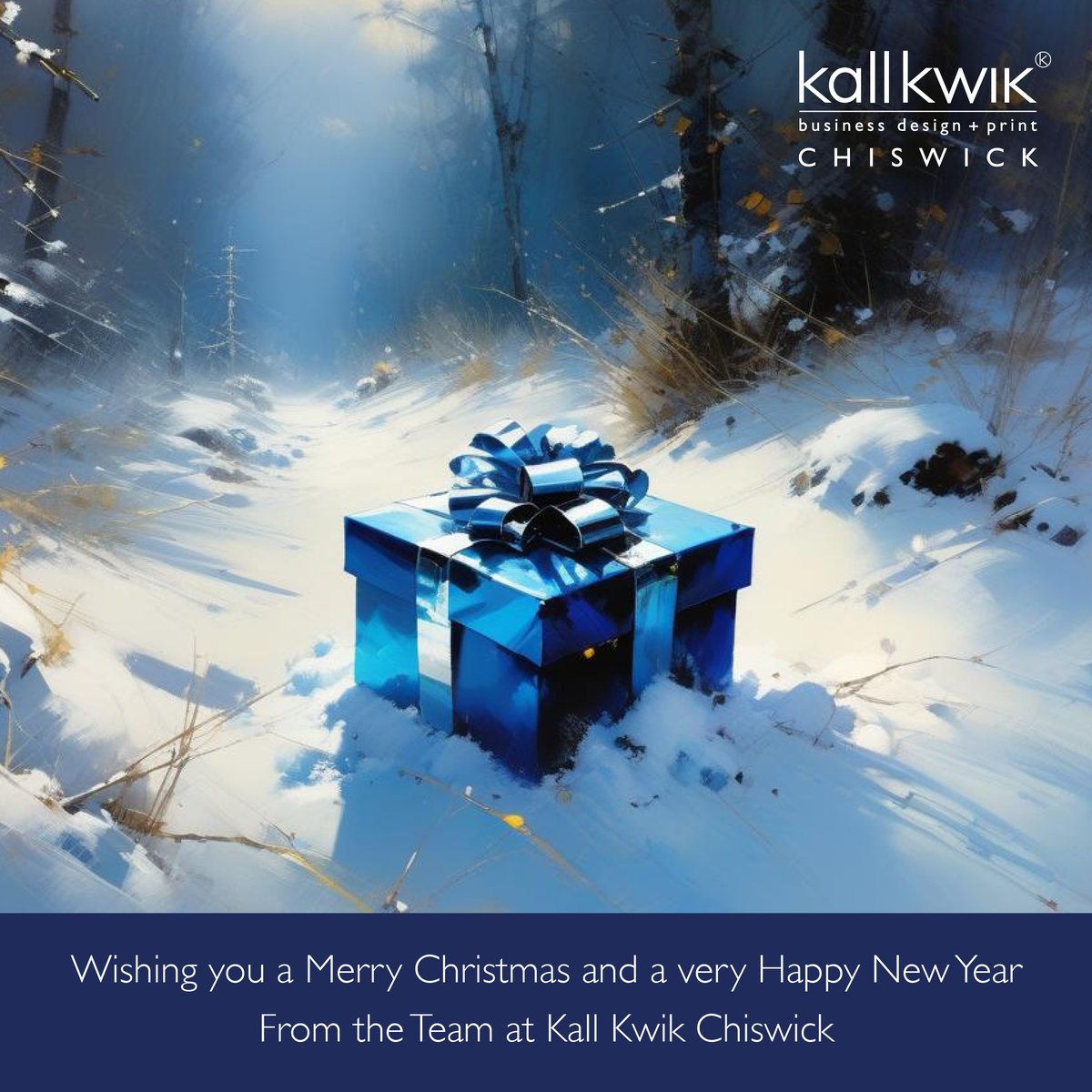 Wishing you a Merry Christmas and a very Happy New Year
From the Team at Kall Kwik Chiswick

#Chiswick #printing #posters #bannerdesign #pullups #outdoordesign #outdoorbanner #graphicdesign #businesspromotion #personalise #bespoke #southwestlondonprint #popups #londonprinters