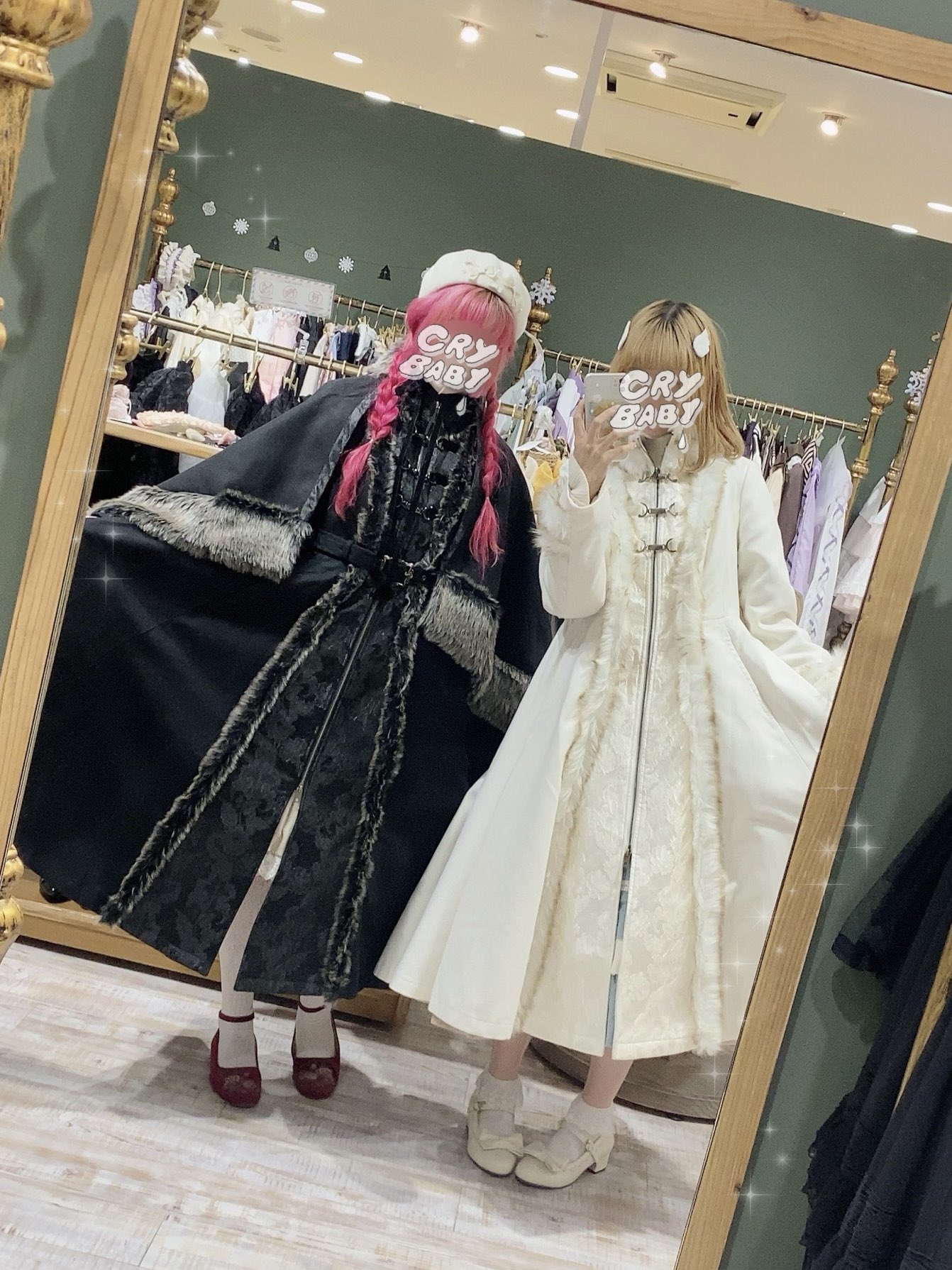 星箱worksティターニアロングコートケープのみ