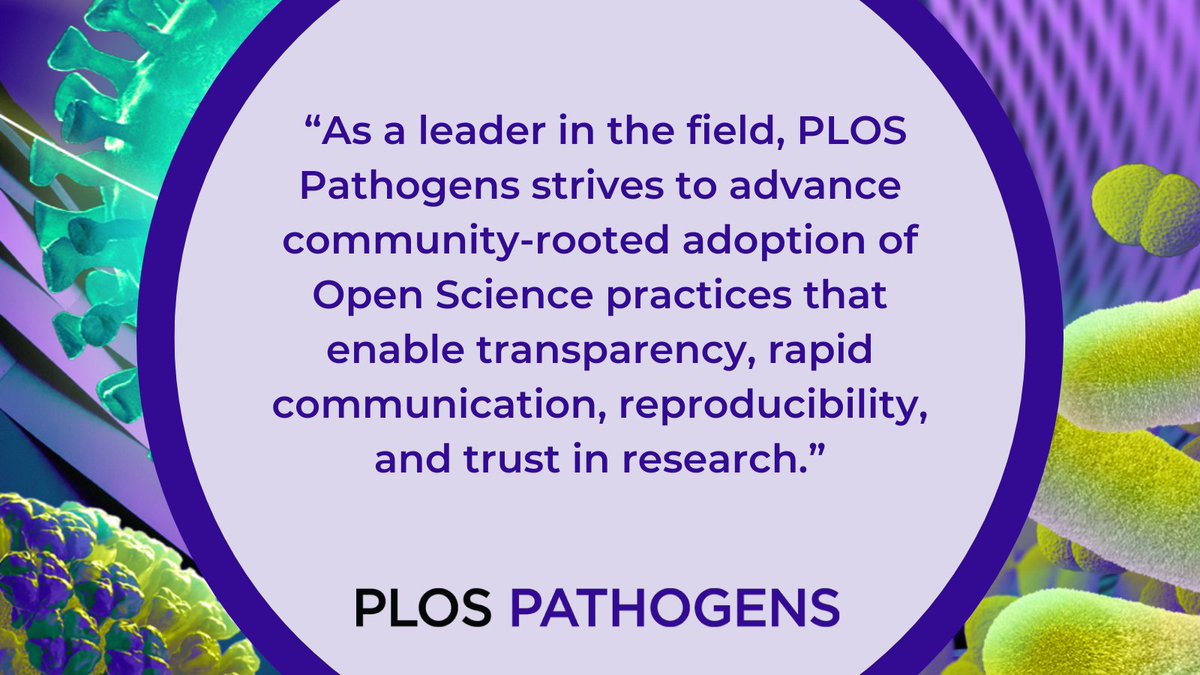 How are we meeting our #OpenScience initiatives at PLOS Pathogens? Learn more from our editors in this latest editorial: plos.io/3R1vZ2n