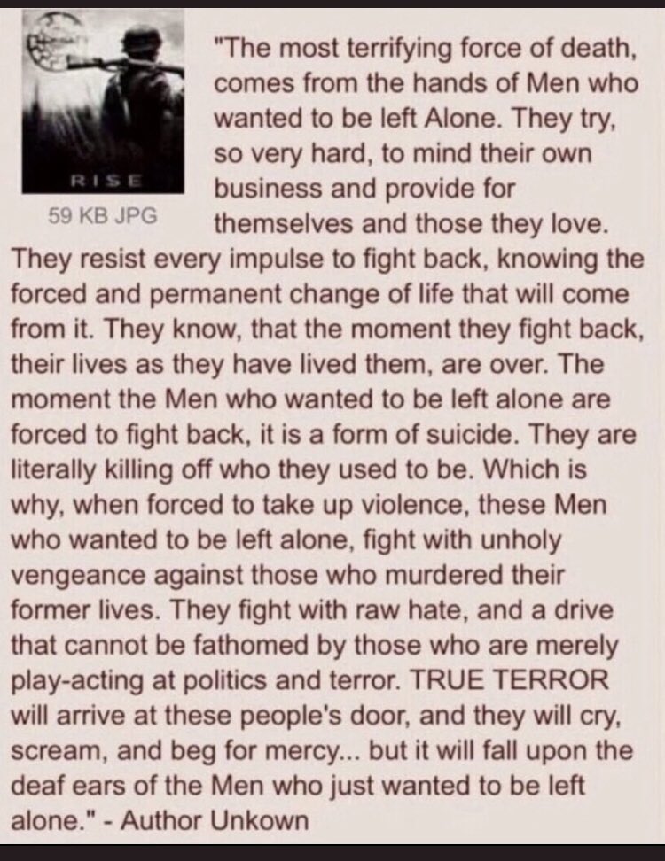 I read this earlier it seems fitting for the situation our country is in. Take time to read this 👇 We’re there!
