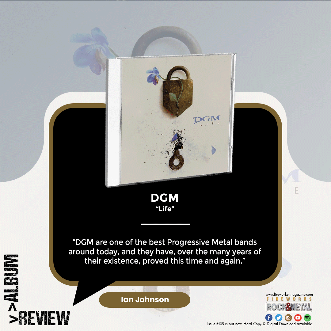𝐓𝐇𝐄 𝐖𝐎𝐑𝐃! What did reviewer Ian Johnson think of 'Life' by DGM?

@dgmitaly

Read the rest of this review and over 200 more in issue #105

--

Issue #105 is out NOW. Order it from fireworks-magazine.com or visit WH Smiths and McColl's

#rock #metal #rockmusic #DGM
