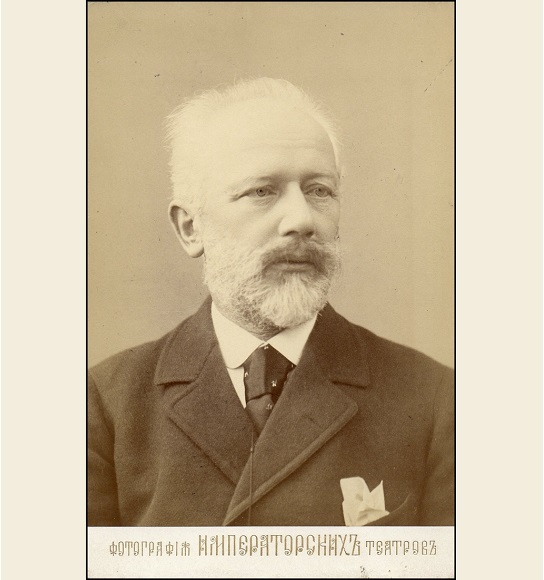 Tchaikovsky's photo was taken at the Mariinsky Theatre on 9/21 Dec 1892,
when both his 'Nutcracker' and 'Iolanta' were being staged there.