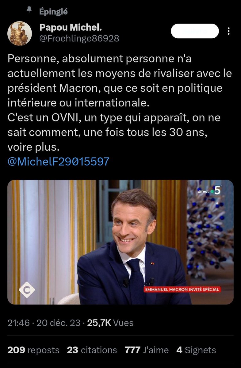 'Dis, c'est quoi le culte de la personnalité ?' suite...

#CaVous
#UbuRoi
#ToutCramer