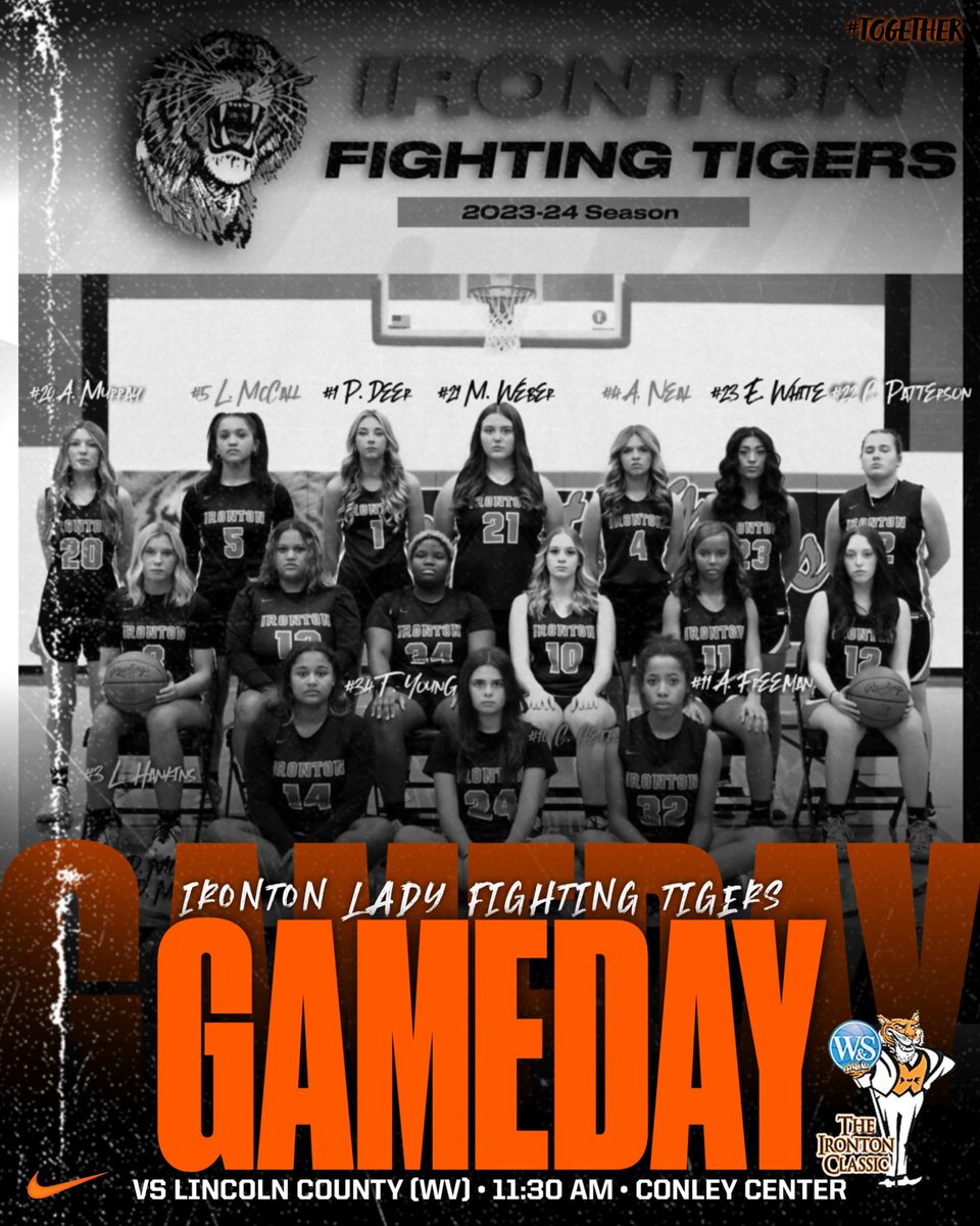 🏀🖤GAMEDAY 🐅🏀
@ CONLEY CENTER