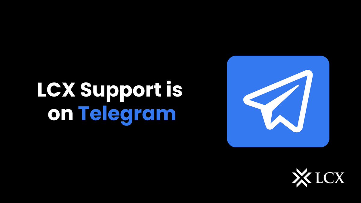 Get Instant answers to your queries! 🚀 Join the LCX Support Channel on Telegram for swift assistance with all your queries. 👉 t.me/LCX_support #LCXSupport #TelegramHelp