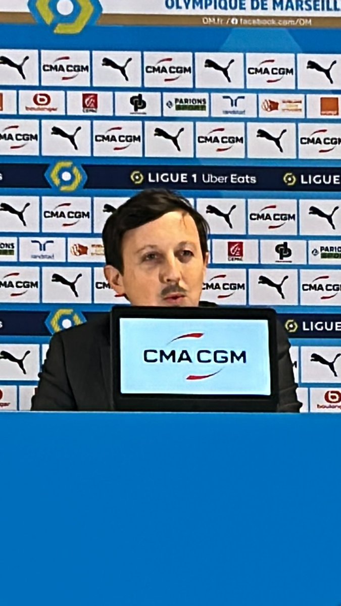 #OM Pablo Longoria dresse un bilan partagé car si la fin d’année est positive, il n’oublie la 1ere partie de saison compliquée. La moyenne de 2 points par match est un objectif, l’OM n’y est pas. Le Pdt est globalement satisfait du parcours en Ligue Europa @OM_Officiel #TeamOM