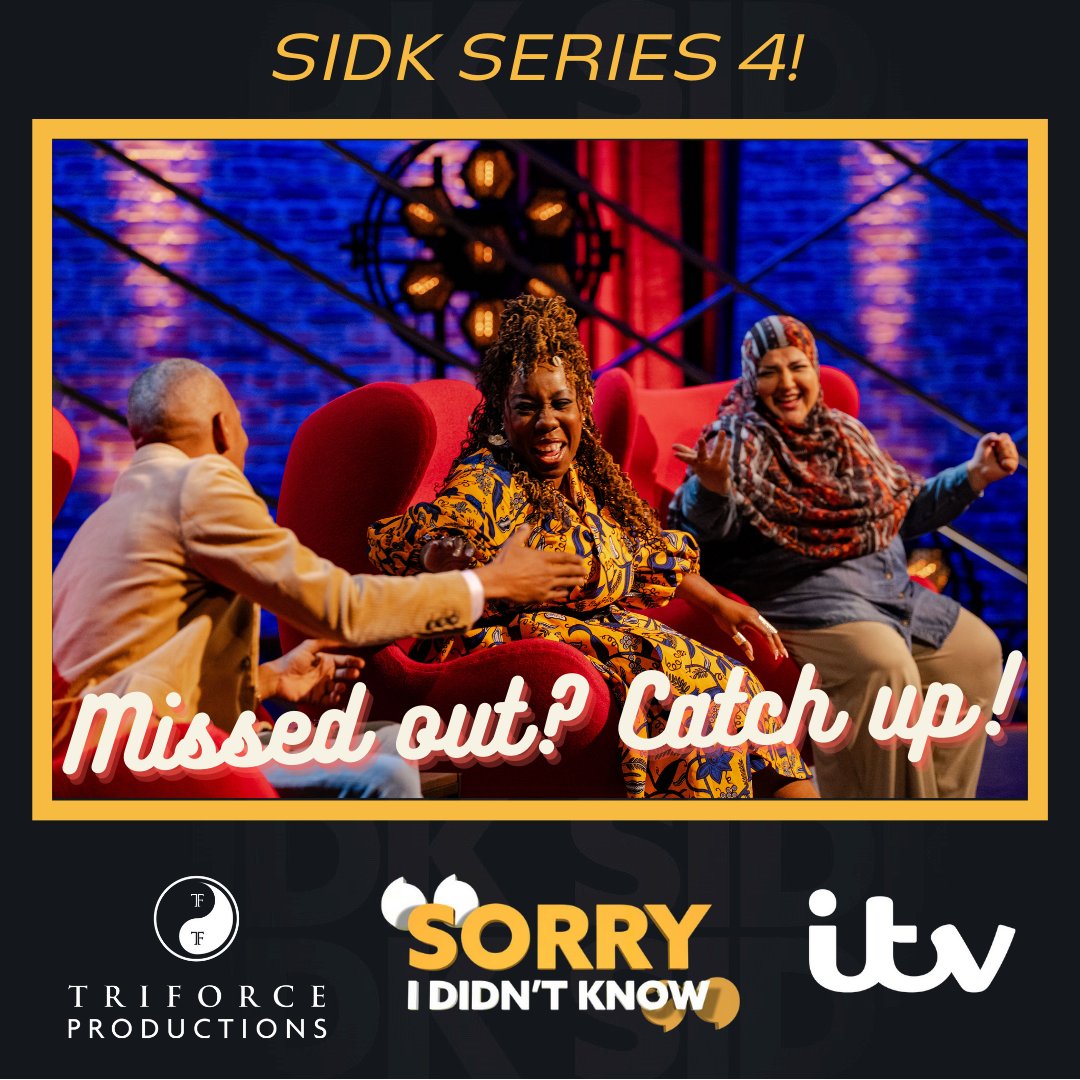 🎉CATCH UP!🎉 Thank you to everyone who watched our BRAND NEW SERIES!👊 If you didn't happen to see it, don't worry - you can catch it now on ITVX! 🔗See #linkinbio #SIDK #SoonCome #BlackUK #BlackExcellence #UKBlackTalent #BlackBritish #AfroBritish #BlackInBritain