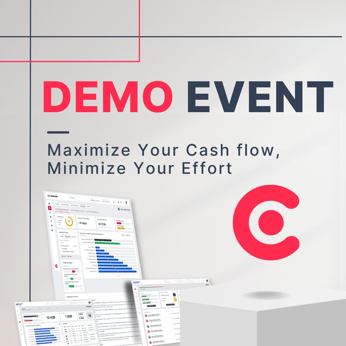 Start the year with our first Demo Day in 2024 to learn how you can help achieve optimal cash flow management and working capital for your organization! Reserve your FREE spot here: us06web.zoom.us/webinar/regist… #demo #artificialintelligence #advancedanalytics #data #ai