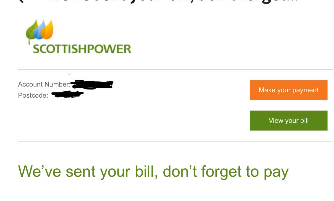 Dear @ScottishPower. I’m a customer, not a shoplifter. Why can’t you address your customers with courtesy?