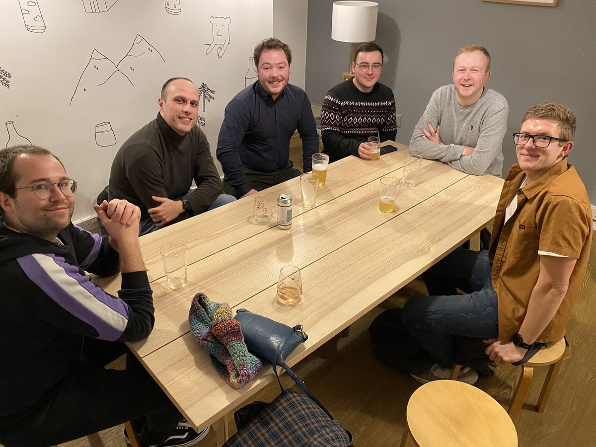 Last night we said goodbye to Gareth, who’s been visiting us @BathChem from the @HicksChem group 🇦🇺 for a few months. Hope the weather was what you wanted 😂 It’s been an absolute pleasure to host you Gareth, and help with your 💻 questions!