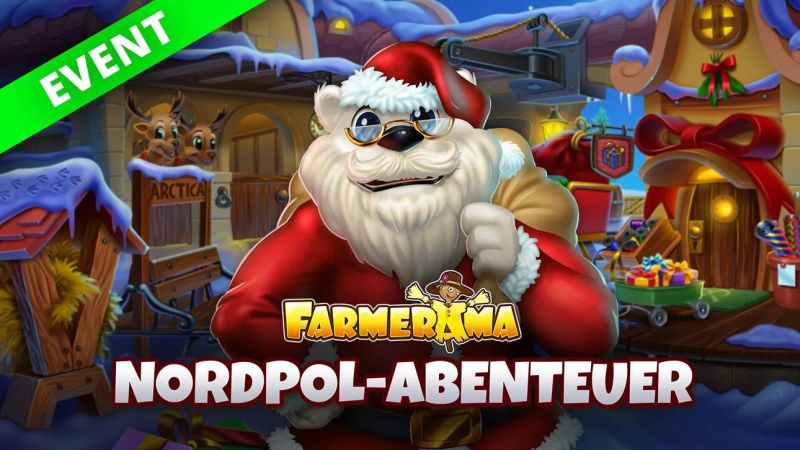 Weihnachten ist nun auch im #Browsergame #Farmerama angekommen. 

cutt.ly/GwDWEO8I