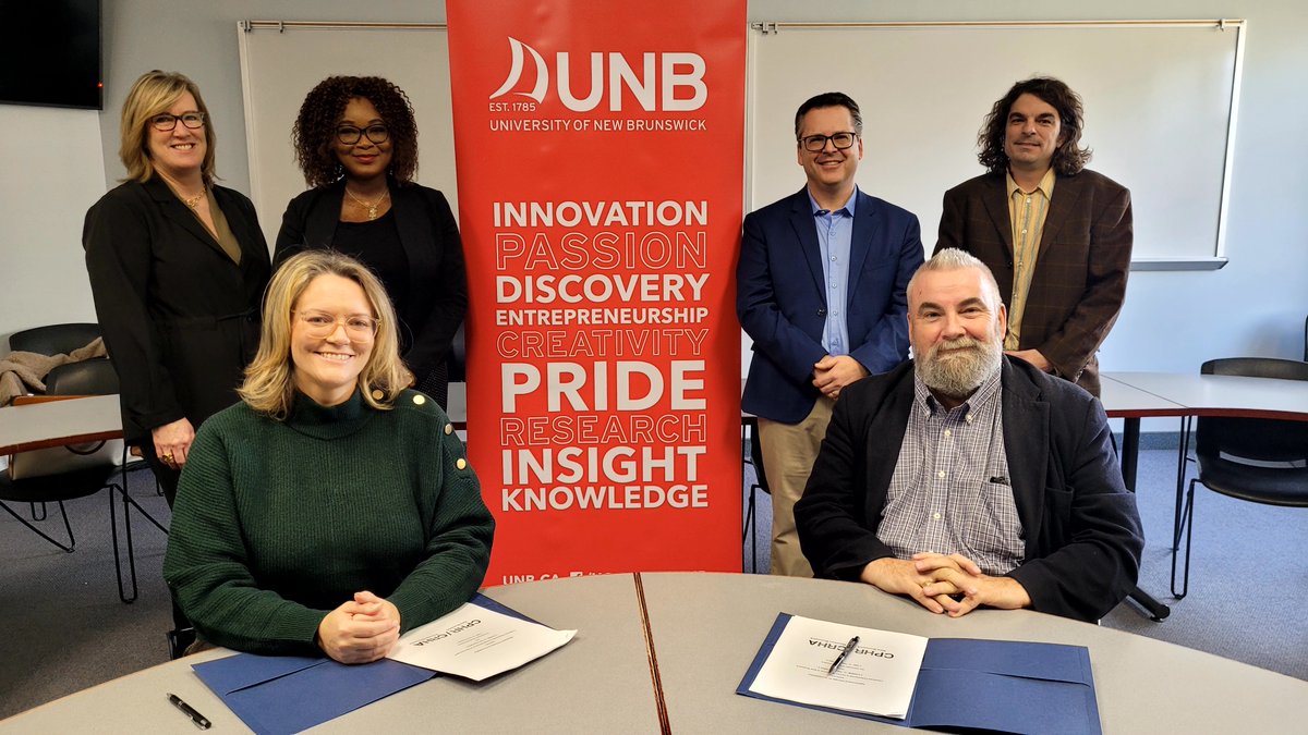 We have signed a new agreement with the Chartered Professionals in human Resources New Brunswick (CPHRNB) that will make it easier for students to become accredited after graduation. Learn more ➡️ bit.ly/4ax0xlq