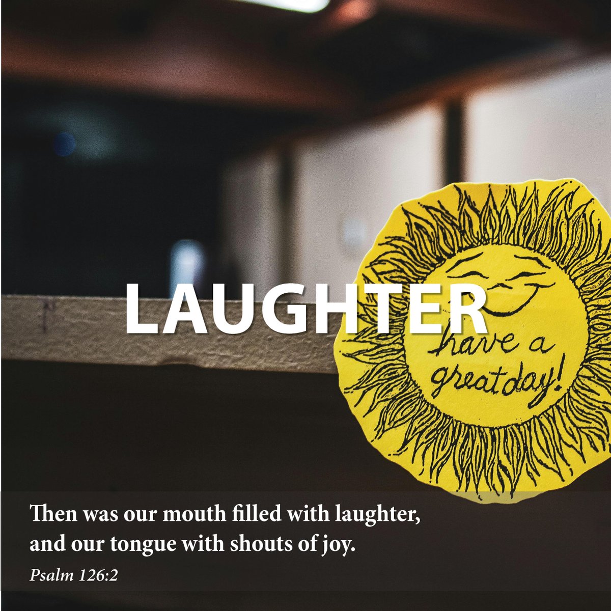 LAUGHTER

The 8-year-old grandson of a friend of mine once remarked, “You have a funny belly laugh”—which is absolutely true. I laugh loudly and often—even though the biblical references to laughter seem to be associated with foolishness... Keep reading: adventword.org
