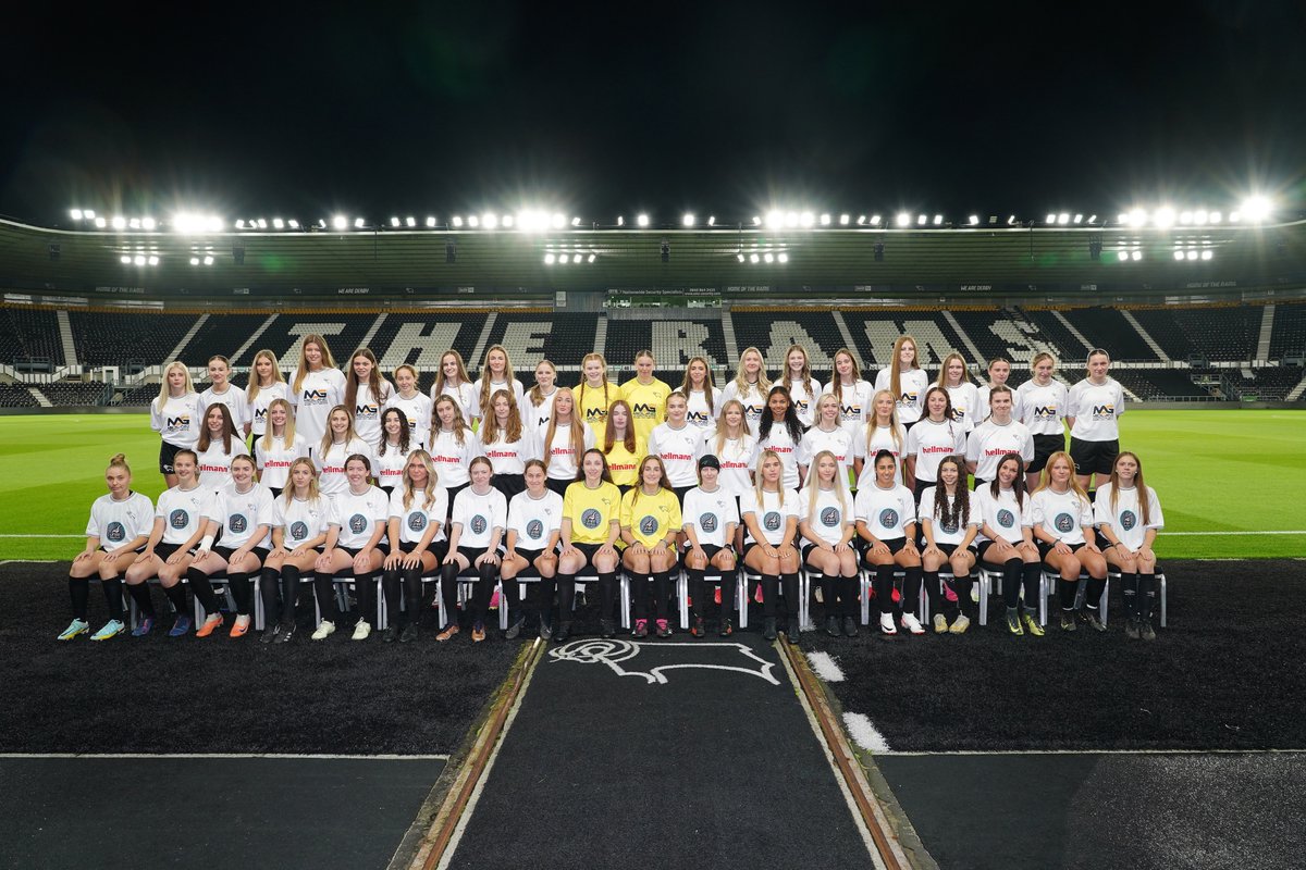 FTP is the place to be 😌 Every one of these players look proud to wear the Derby shirt and we're proud of their development too! 🐏 The launch of the Female Talent pathway is certainly a highlight of the year for us 🌟