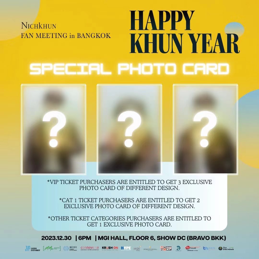 Capture the magic and cherish the memories! 📸✨ To express our gratitude, we're thrilled to announce a FREE fan meet photocard giveaway for all the dedicated fans. 🎁💖 Grab yours and let the memories live on! 🌟 #THHeadline #HAPPYKHUNYEAR #HAPPYKHUNYEARBKK…