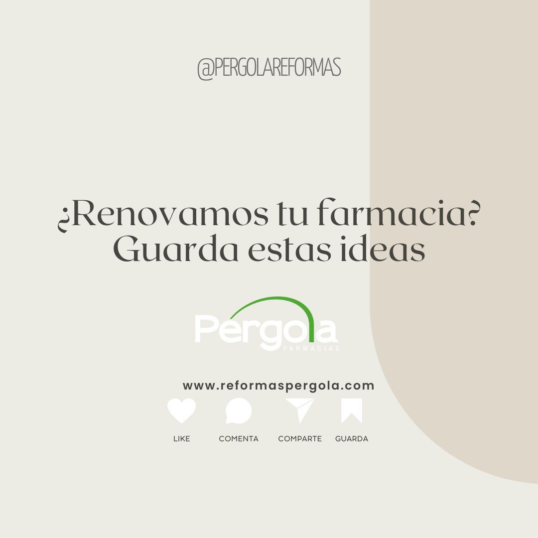 ReformasPergola's tweet photo. Mejora tu farmacia

Diseño Atractivo
Zona de Autocuidado 
Consultorio Farmacéutico
Tecnología 
Iluminación 
Fidelización

@pergolareformas
@insidepharmacy

#ReformasPergola #ReformasenMadrid #ReformasIntegrales #Farmacias #ReformadeFarmacia #OficinadeFarmacia #FarmaciasMadrid https://t.co/Mid8iqd08f
