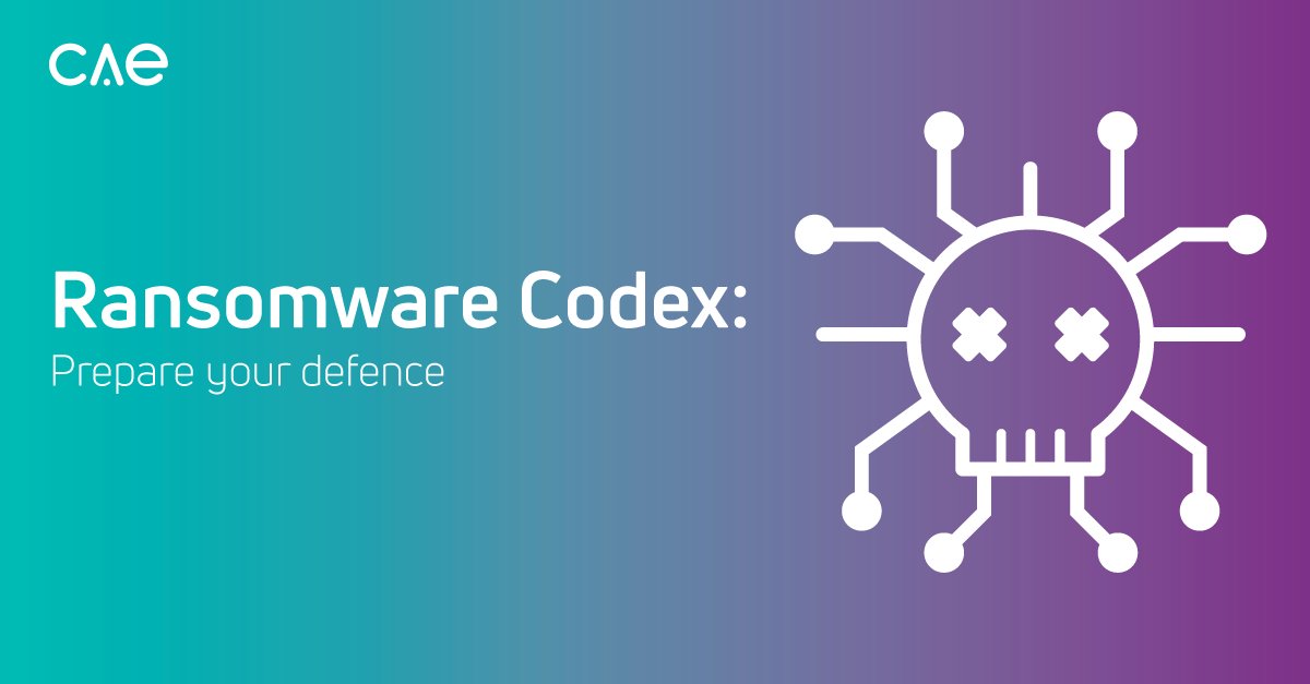 Ransomware attacks are on the rise and can wreak havoc on your data. ⚡ Download our Ransomware Codex and let's work to your data. 🌟

eu1.hubs.ly/H06HFpf0

#ransomware #cybersecurity #infographic #thisiscae