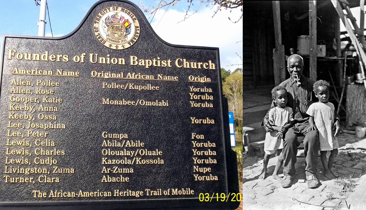 AFRICATOWN, ALABAAMA - THE AMERICAN TOWN ESTABLISHED BY YORUBA PEOPLE.
Do you know about the historic town of AfricaTown near Mobile Alabama, USA 🇺🇸 which was formed by 32 West Africans among 110, majority of whom were Yoruba from Bante (Now in central Benin Republic 🇧🇯)