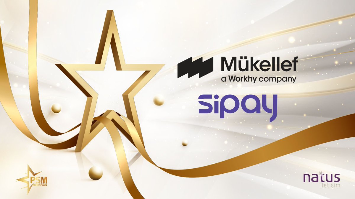 Teknoloji, finans ve inovasyon dünyasının en prestijli ödüllerinden PSM Awards 2023'te iş ortaklarımızdan;

🏆@mukellefco 'Yılın Startup'ı' kategorisinde altın ödülün,
🏆@sipaycomtr “Dijital Dönüşüm” ve “Genç Kıvılcım” kategorilerinde altın ödülün sahibi oldu.