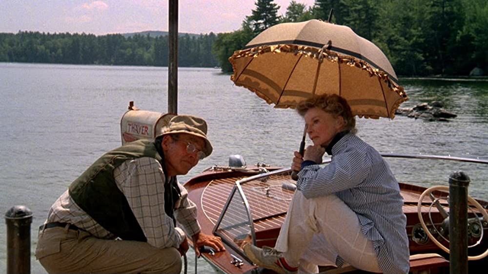 On Golden Pond (1981) ❤️ #HenryFonda #JaneFonda #KatherineHepburn