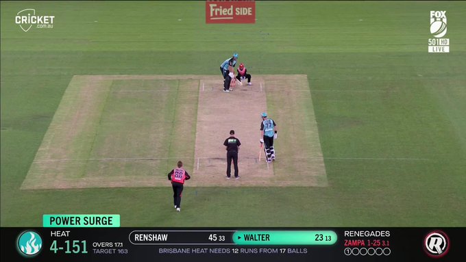 Shooooooot Walter! 📹 Credits: Twitter/BBL