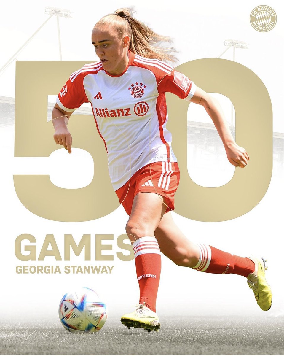 Still all to play for… THANK YOU for all the support in 2023. More to come. Proud and honoured to reach 50 games for @FCBfrauen ❤️. Major rest incoming!!