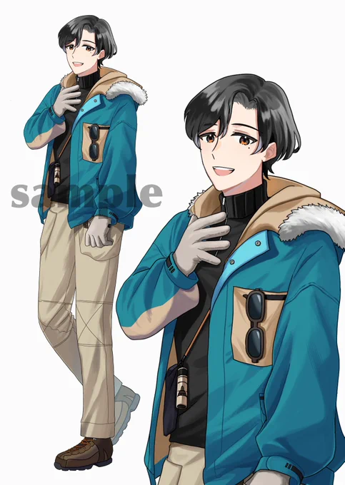 【お知らせ】村瀬 達也様( #tatsuya_IRIAM )のキャラクターデザイン・イラストを担当させていただきました!よろしくお願い致します 