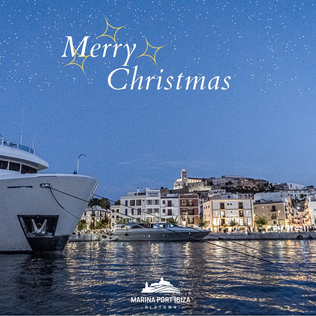 It's time to celebrate with our loved ones. All our team wishes you a Merry Christmas.

#marinaportibiza #ibizatown #ibiza #navidad2023 #christmasmood #yachtcrew #yachtdesign #sailing