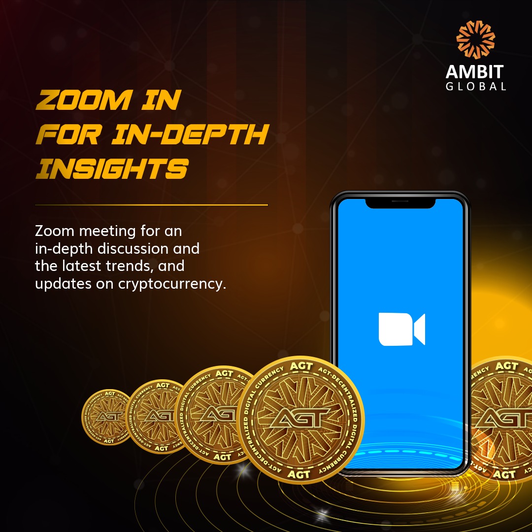 Zooming into the future of finance!

Join us for an exclusive meeting where we unravel the latest trends and updates in the world of cryptocurrency. 

Don't miss out on this in-depth discussion – let's navigate the crypto landscape together! 

#AGTToken #FreeSignUp #Airdrop #Zoom