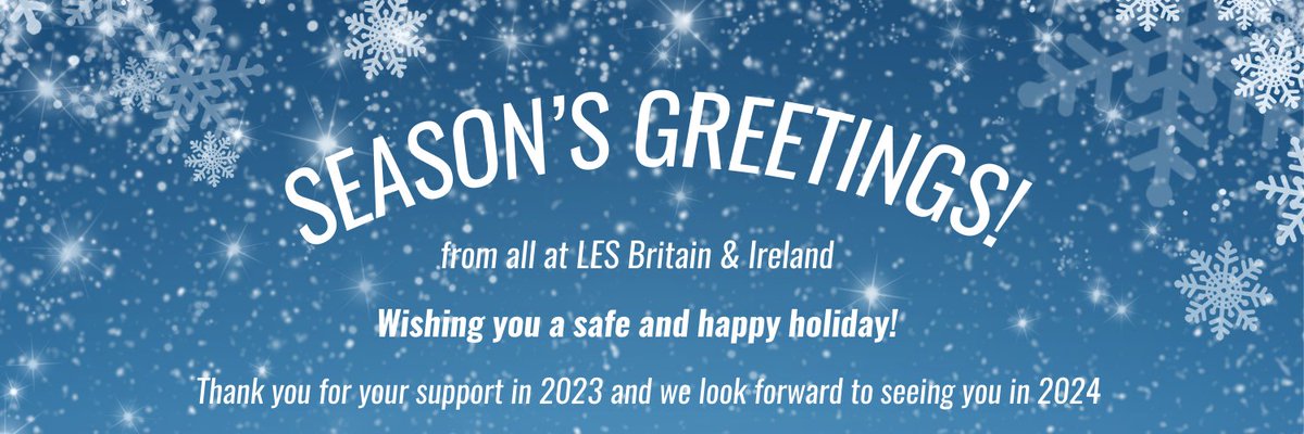 Happy Holidays from LES Britain &amp; Ireland! See you in 2024!!

mailchi.mp/9521542926d1/l…